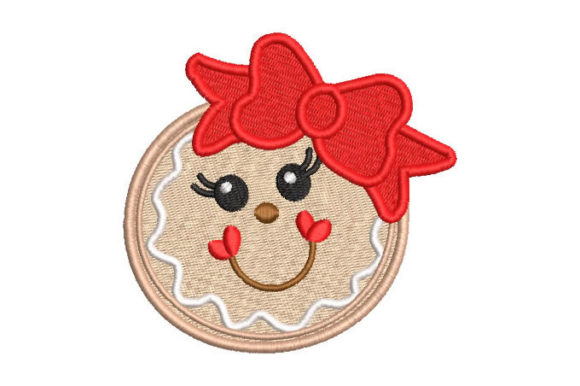 Christmas Cookie Embroidery Design
