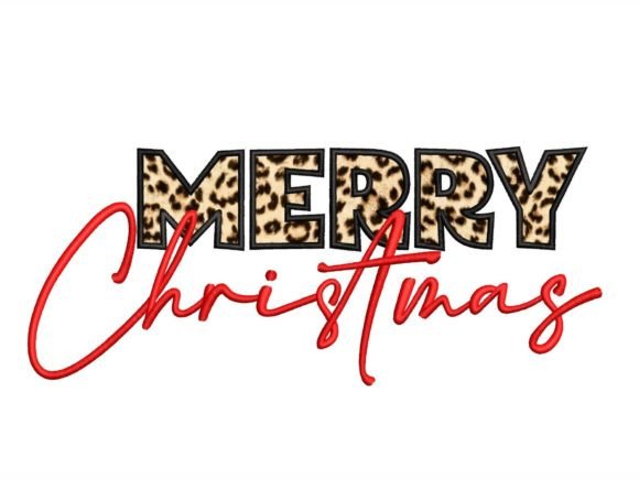 Merry Christmas Applique Review