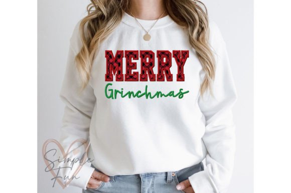Merry Grinchmas Embroidery Design