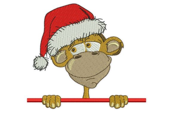 Santa Monkey Embroidery Design Review